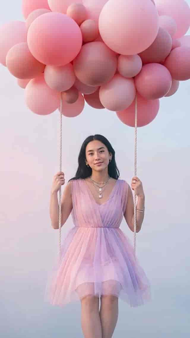 Birthday Float background blur