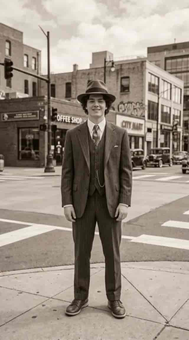 Roaring 20s background blur