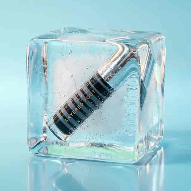 Ice Melt Frame background blur