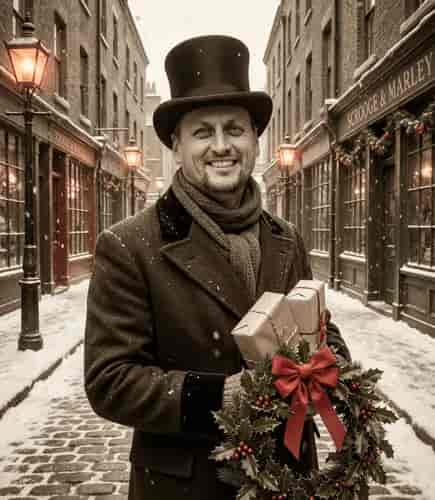 Victorian Noel background blur