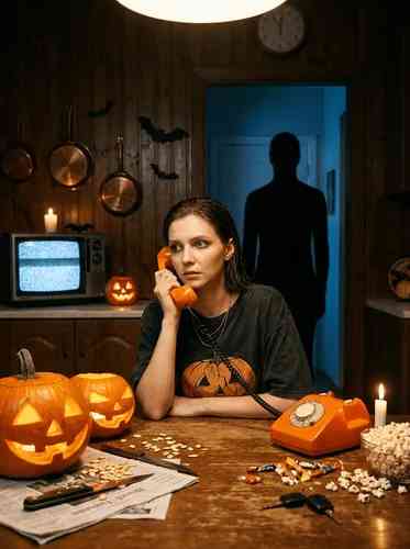 Halloween Night Call background blur