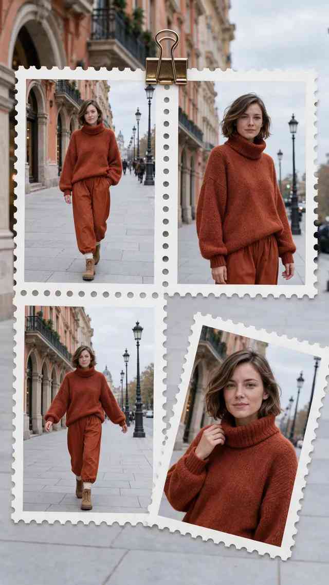 Postage Stamp Poses background blur