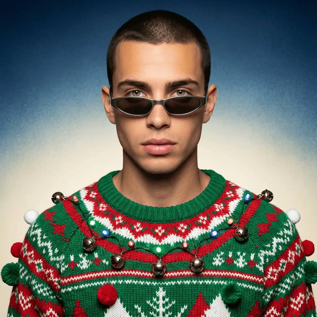 Ugly Sweater Portrait