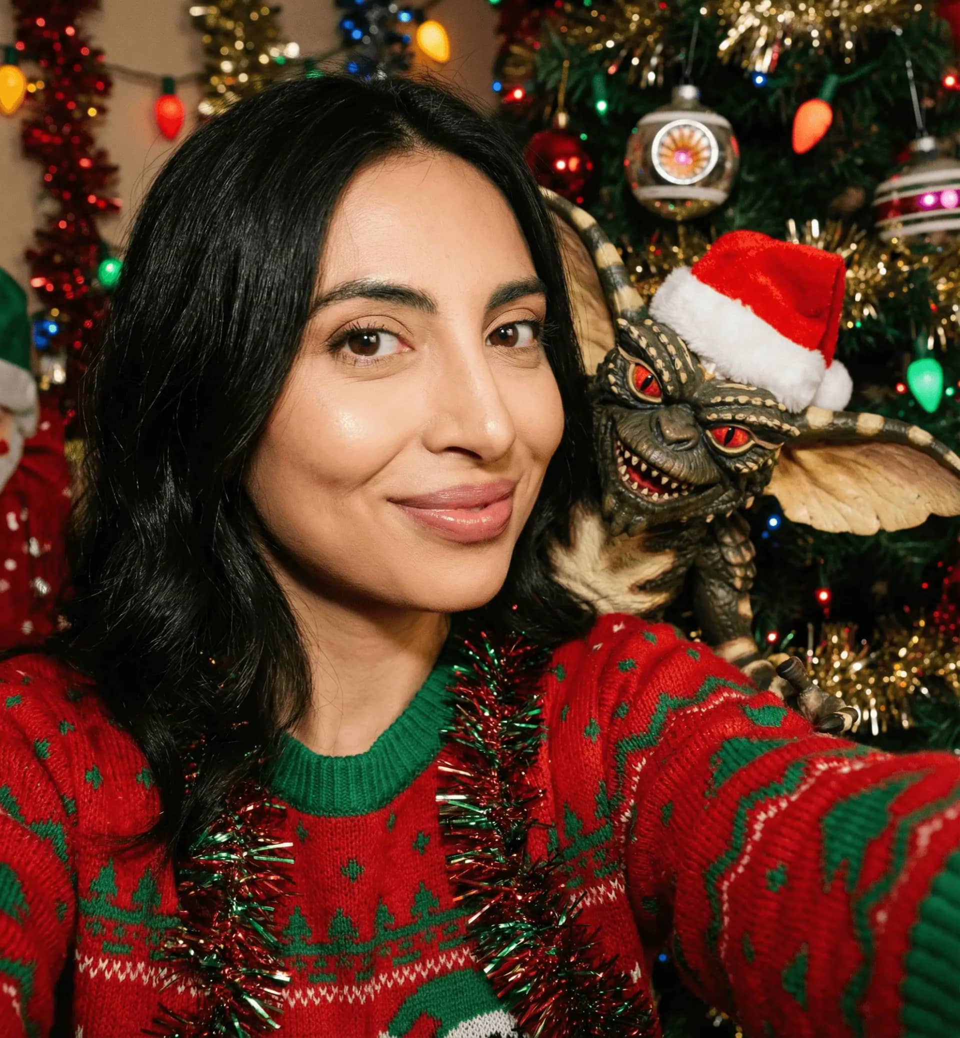 Retro Gremlin Selfie