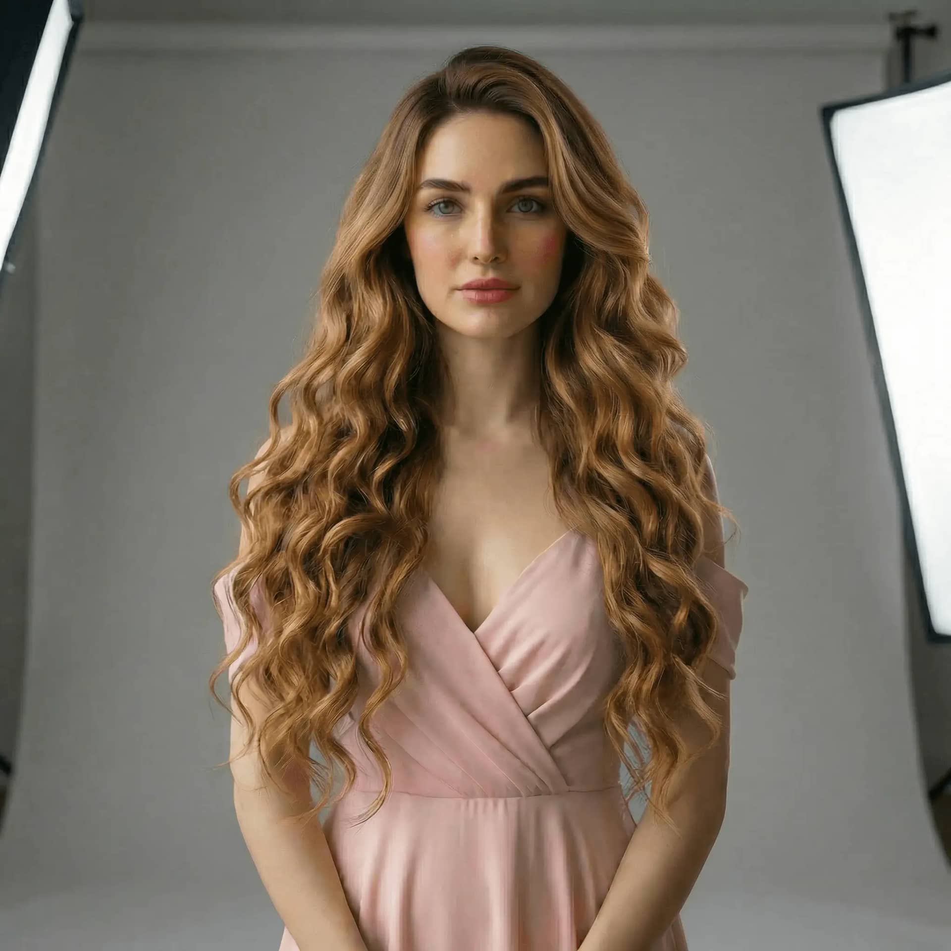 Honey Blonde Blowout