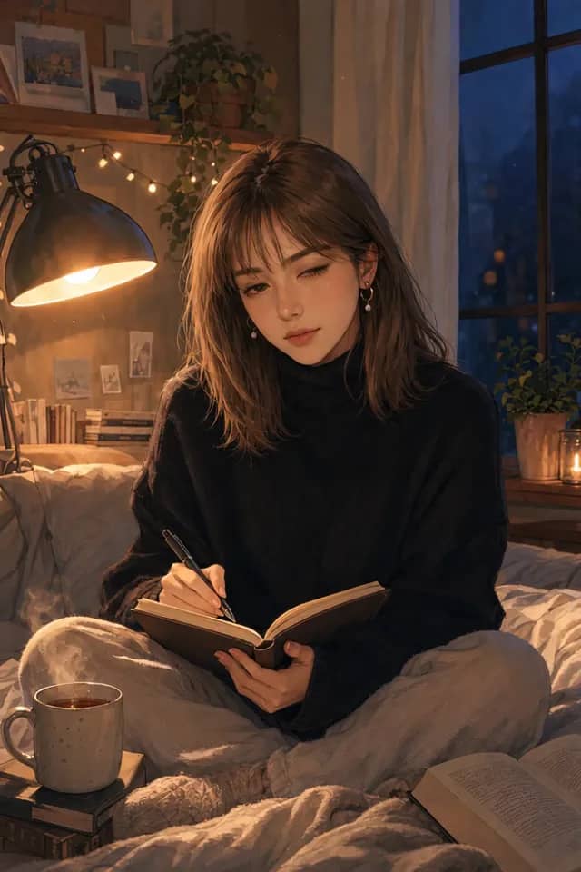 Cozy Night Journaling