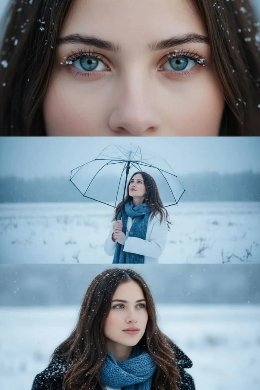 Snowy Elegance - Winter AI Collage Generator