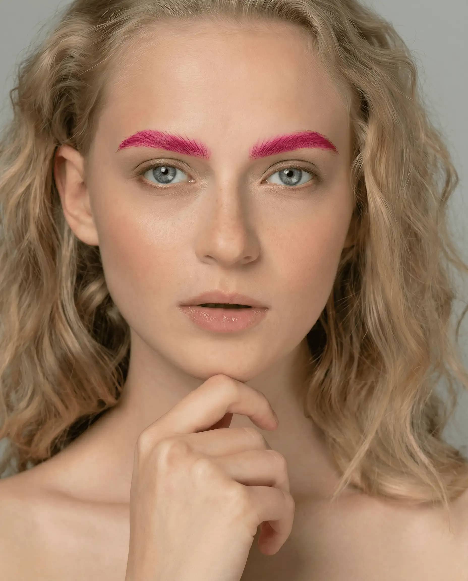 Magenta Brow Pop