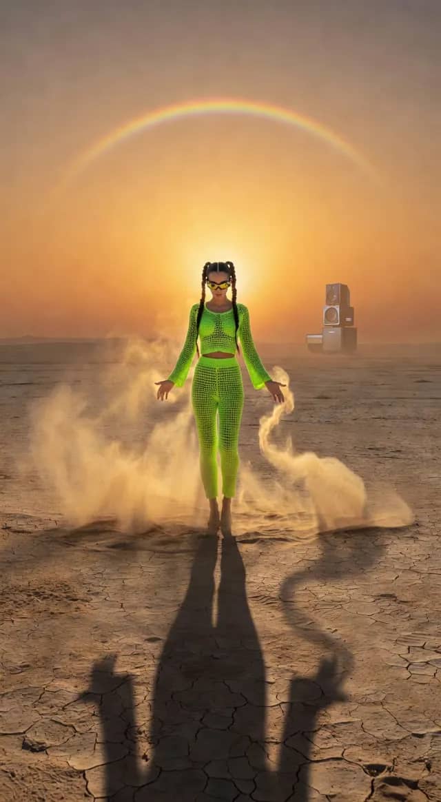 Dessert Dramatic Scene