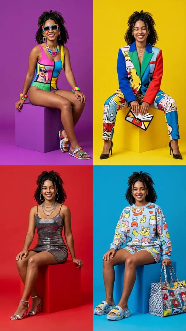 Pop Art Grid 