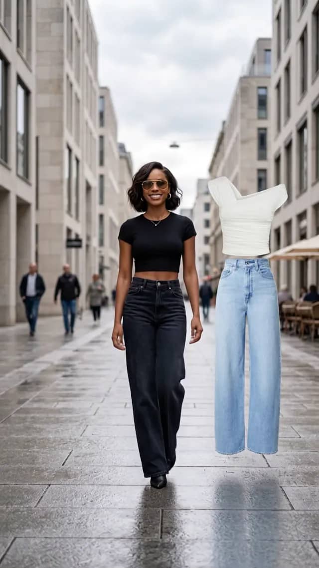 Floating Outfit Transition