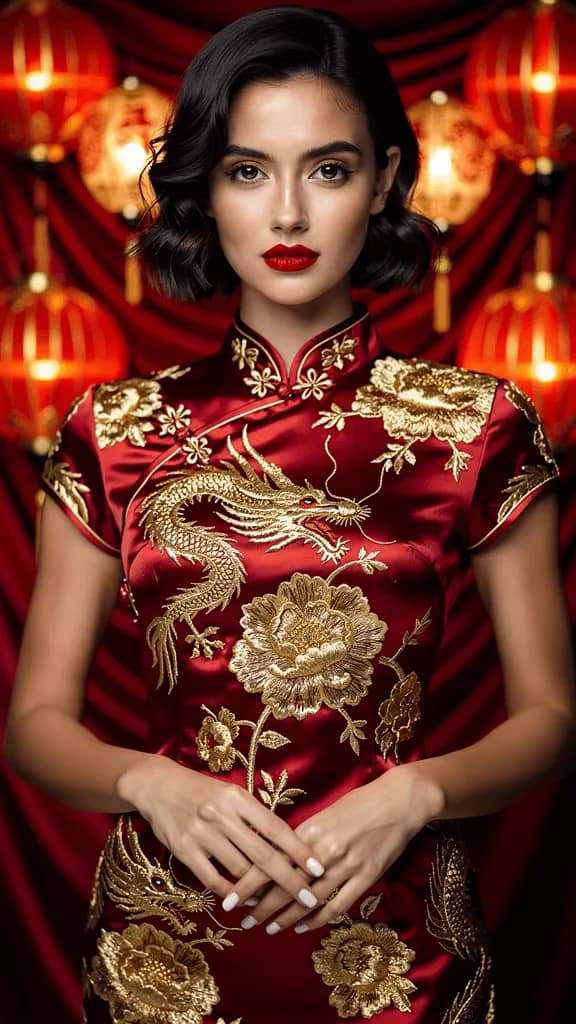 Crimson Couture Vogue