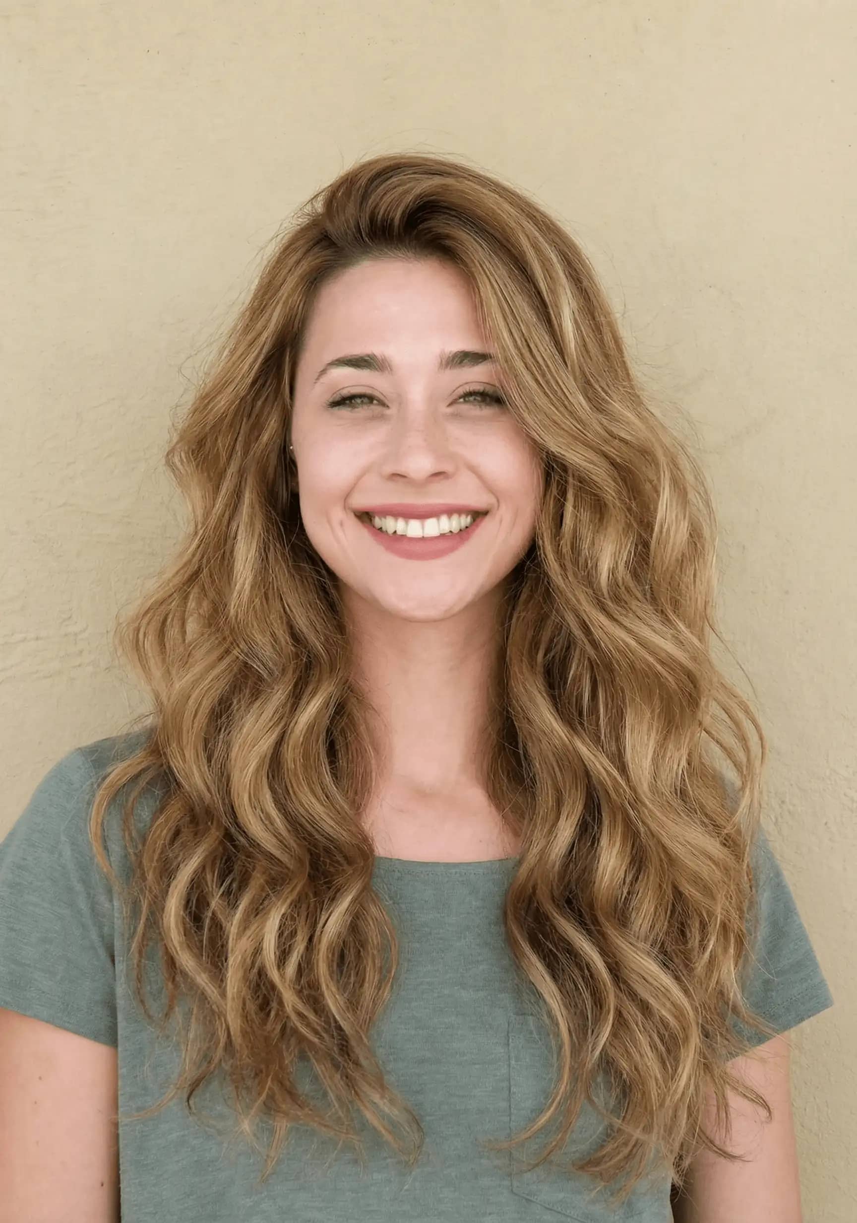 Honey Blonde Blowout