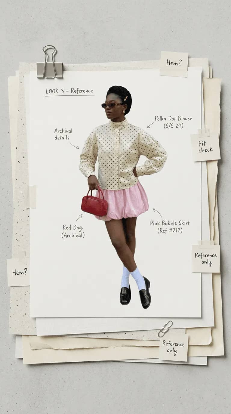 Layered Fashion Moodboard