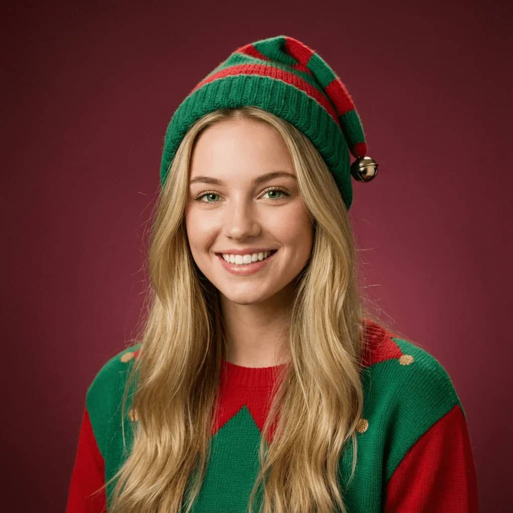 Elf Yearbook Portrait