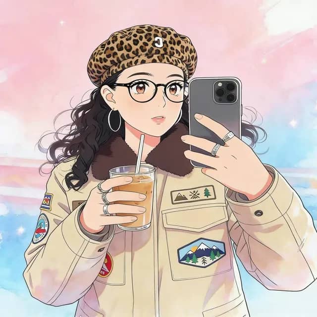 Watercolor Anime Loop