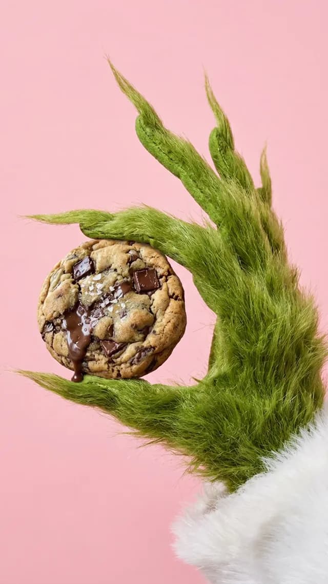 Grinch Hand Holiday Gift