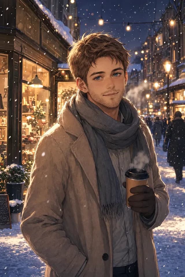 Winter Anime Loop