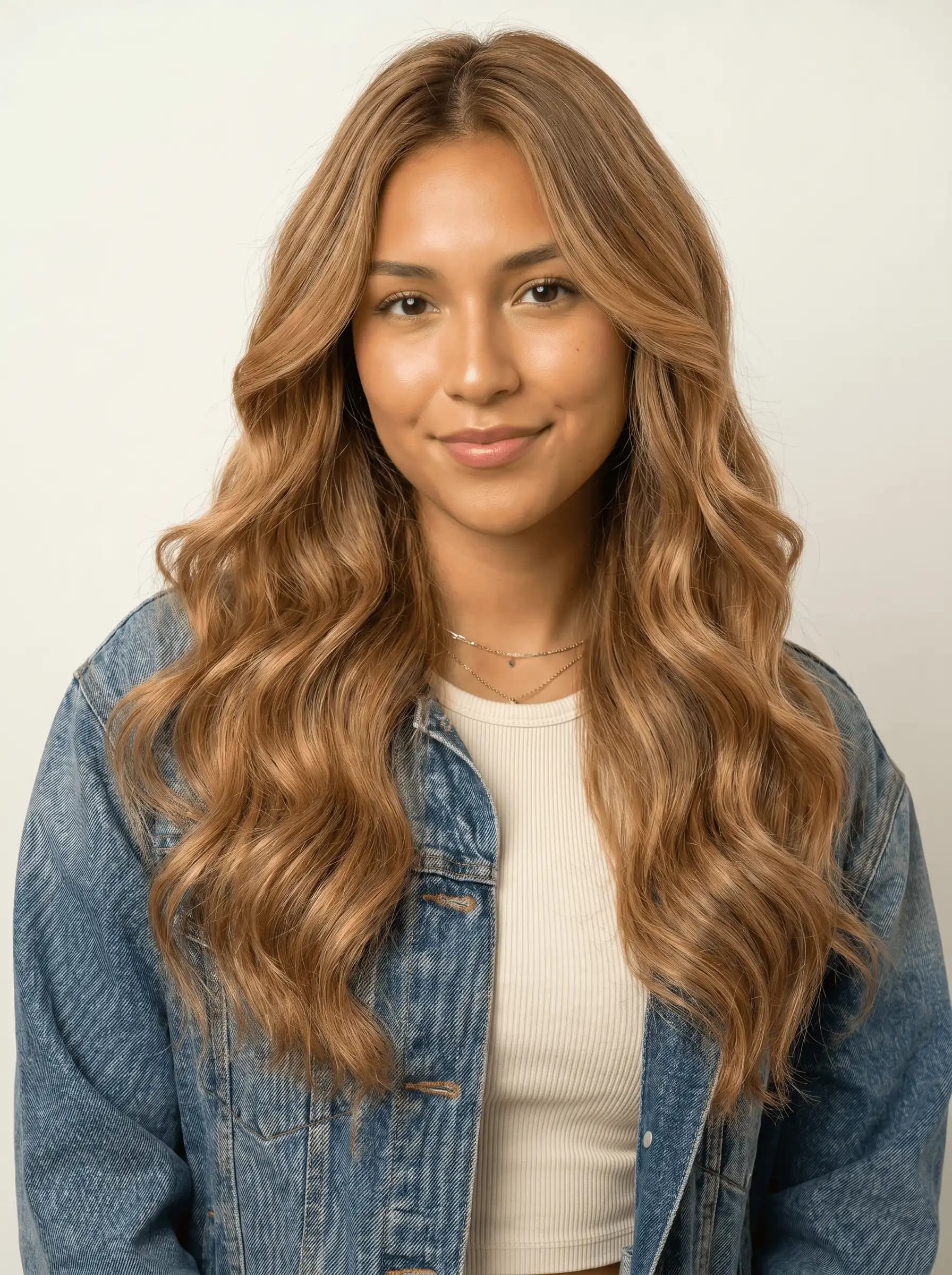 Honey Blonde Blowout