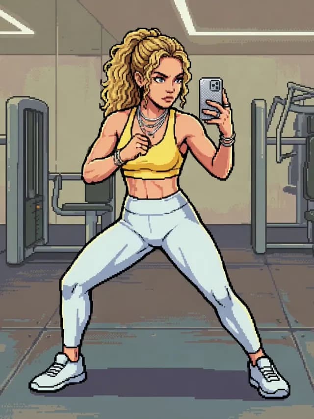 Retro Arcade Fighter Idle