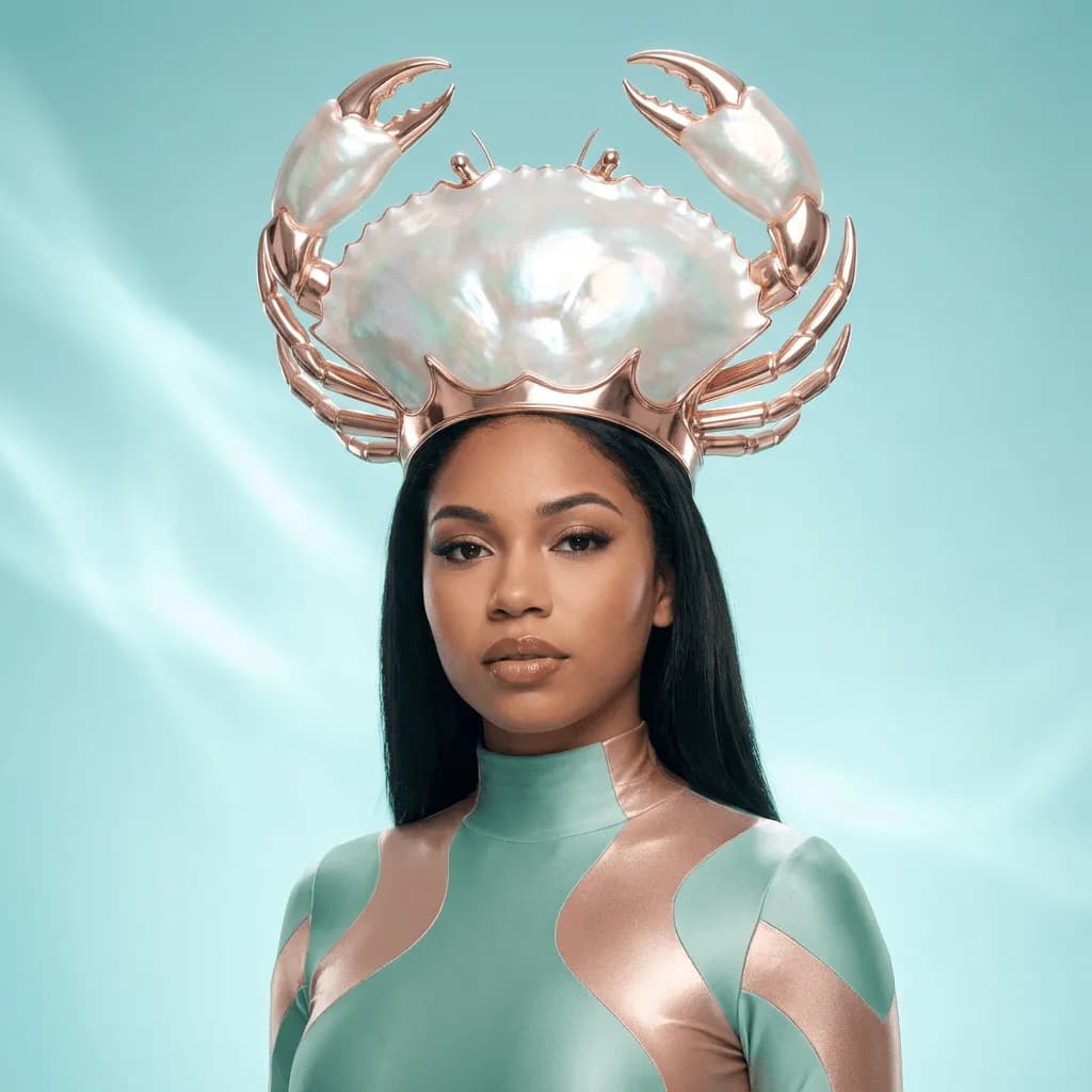 Cancer Zodiac Portrait