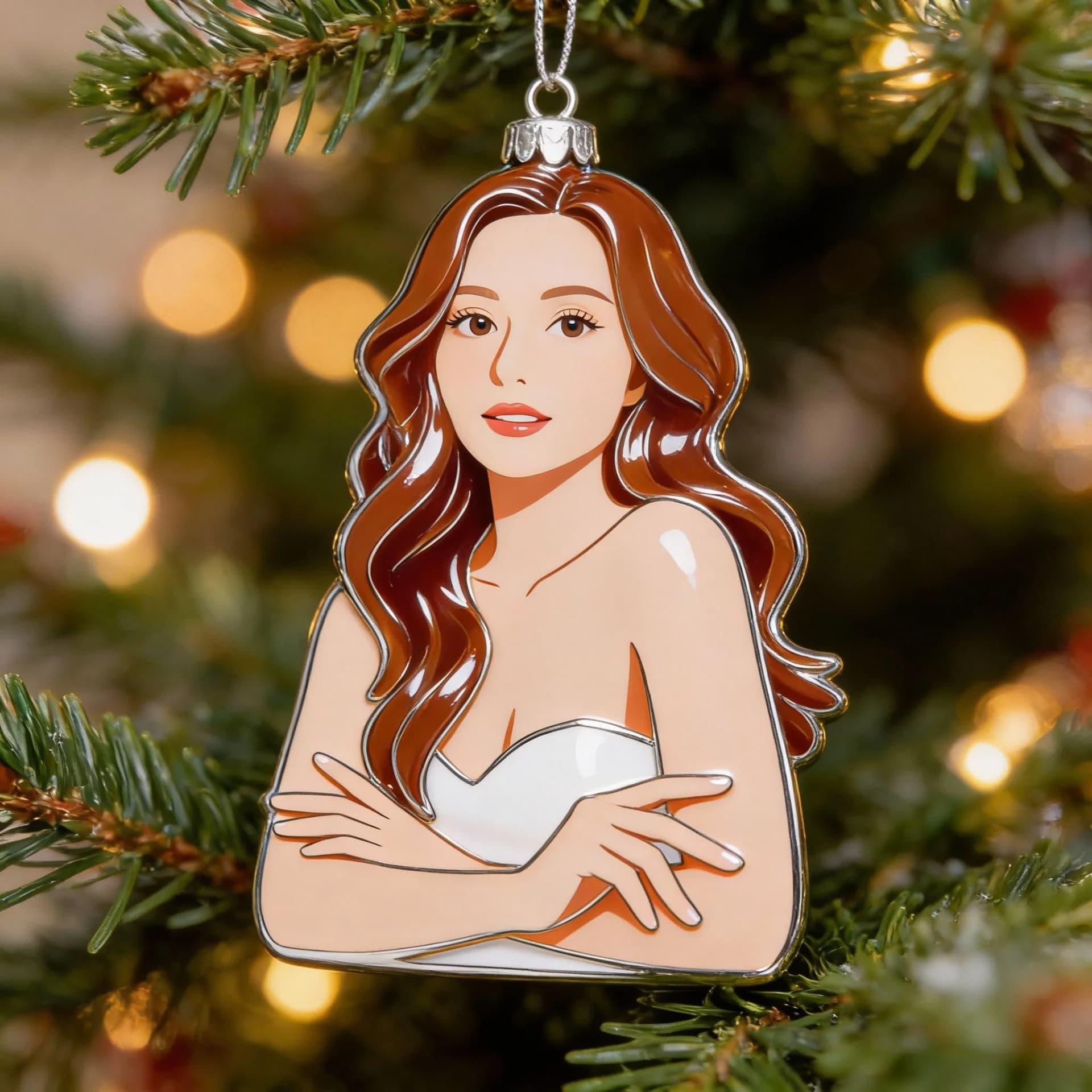 Holiday Ornament Portrait