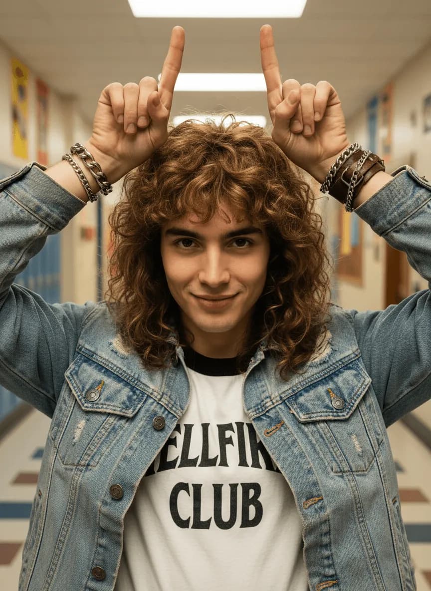 Rebel Rock Hero - AI Effect