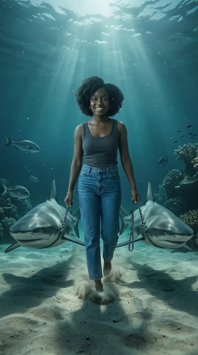 Underwater Shark Walk