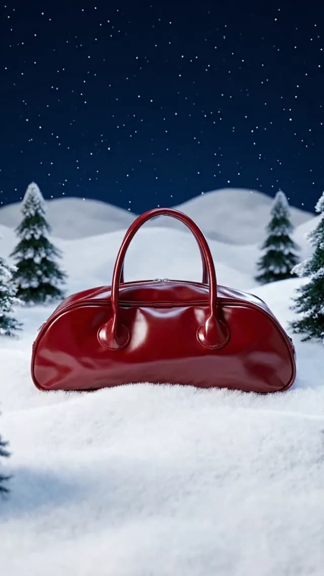 Midnight Snow Diorama