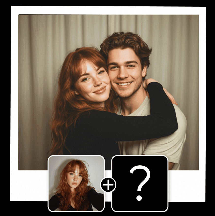 AI Boyfriend Generator - Polaroid Effect