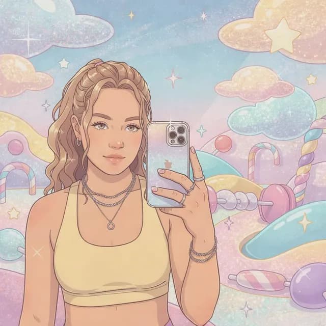 Glitter Candy Storybook