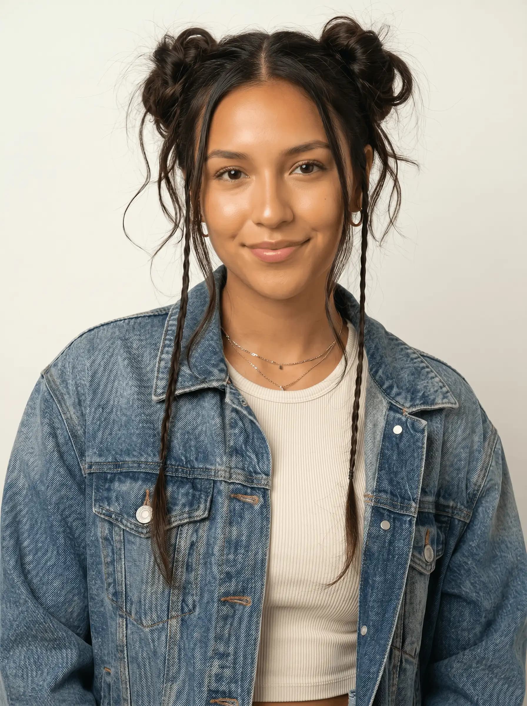 Space Buns Braids