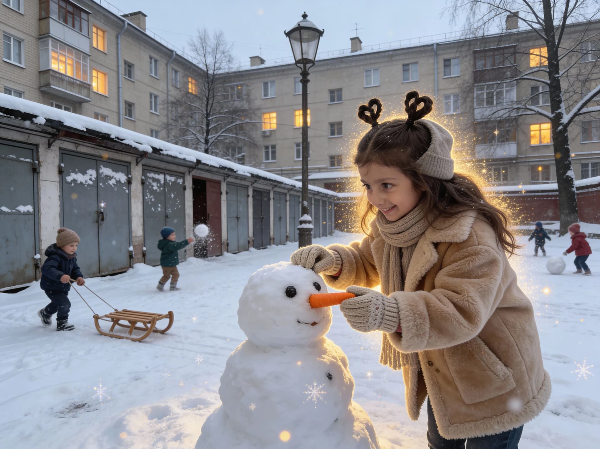 Winter Memory background blur