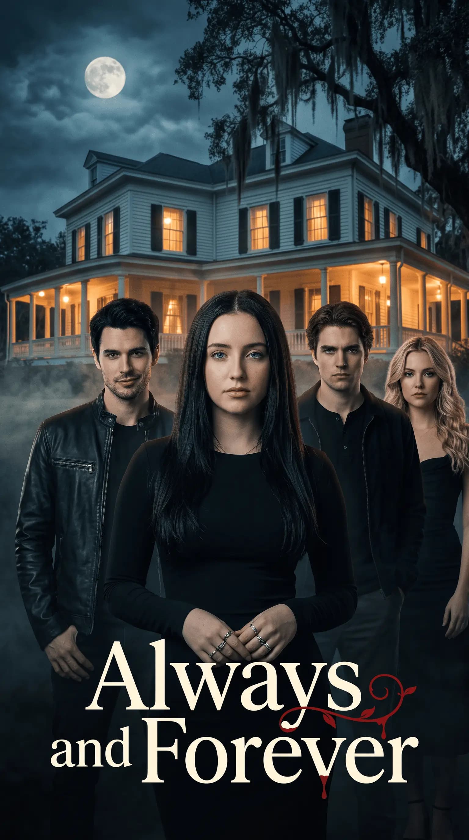 Vampire Diaries Cast Poster