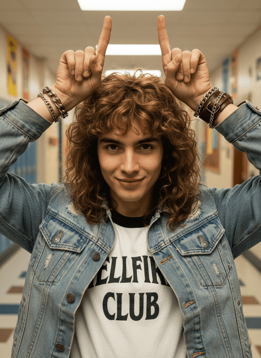 Rebel Rock Hero - AI Effect