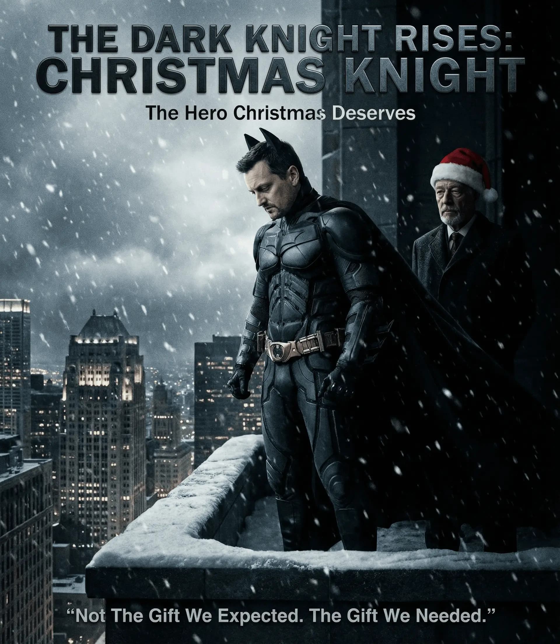 Christmas Knight background blur