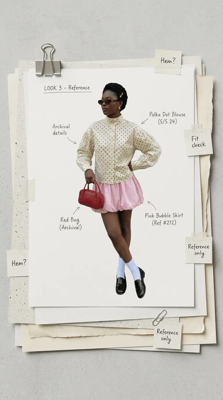 Layered Fashion Moodboard