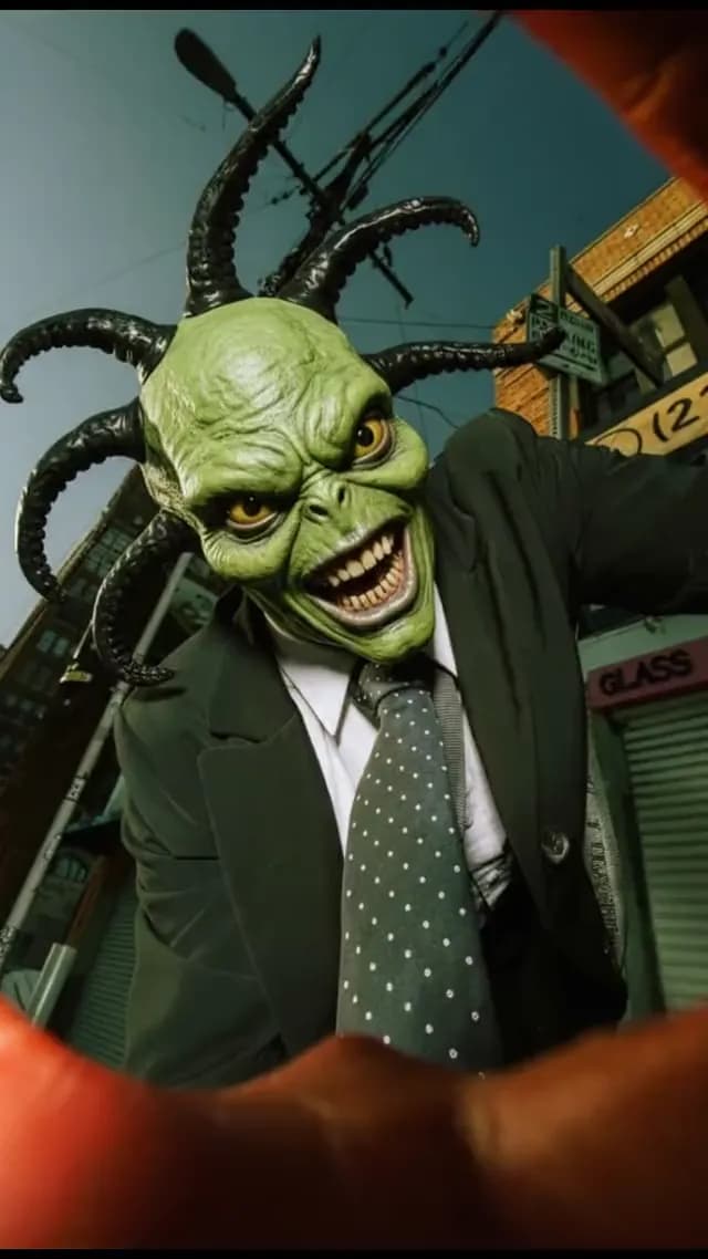 Realistic Glass Shatter AI Video Effect