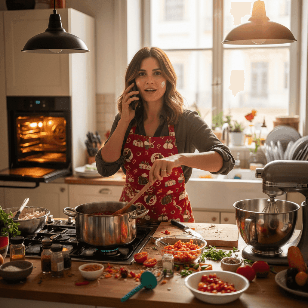 Dynamic Thanksgiving Kitchen AI Effect