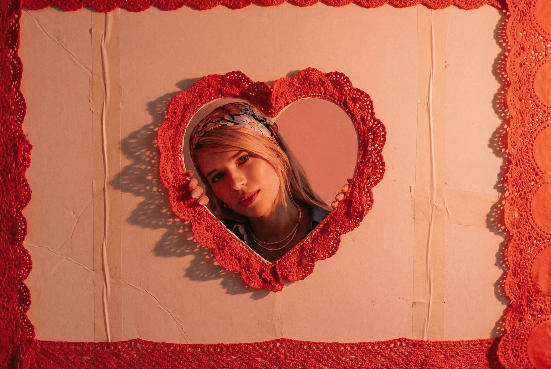Heart Cutout Booth