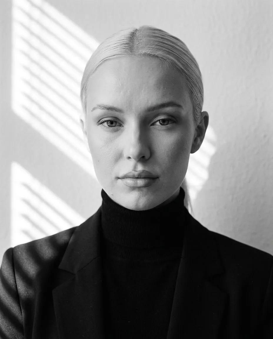 Black and White Headshot Carousel 3 of 3