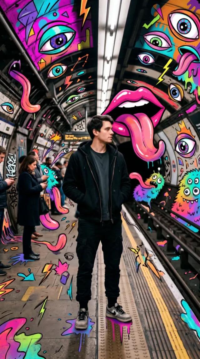 Graffiti Metro Shot