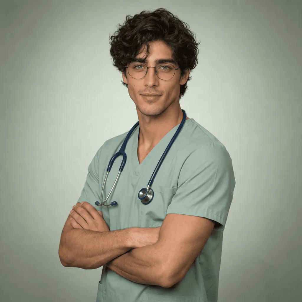 Nurse Studio Portrait 2 of 3