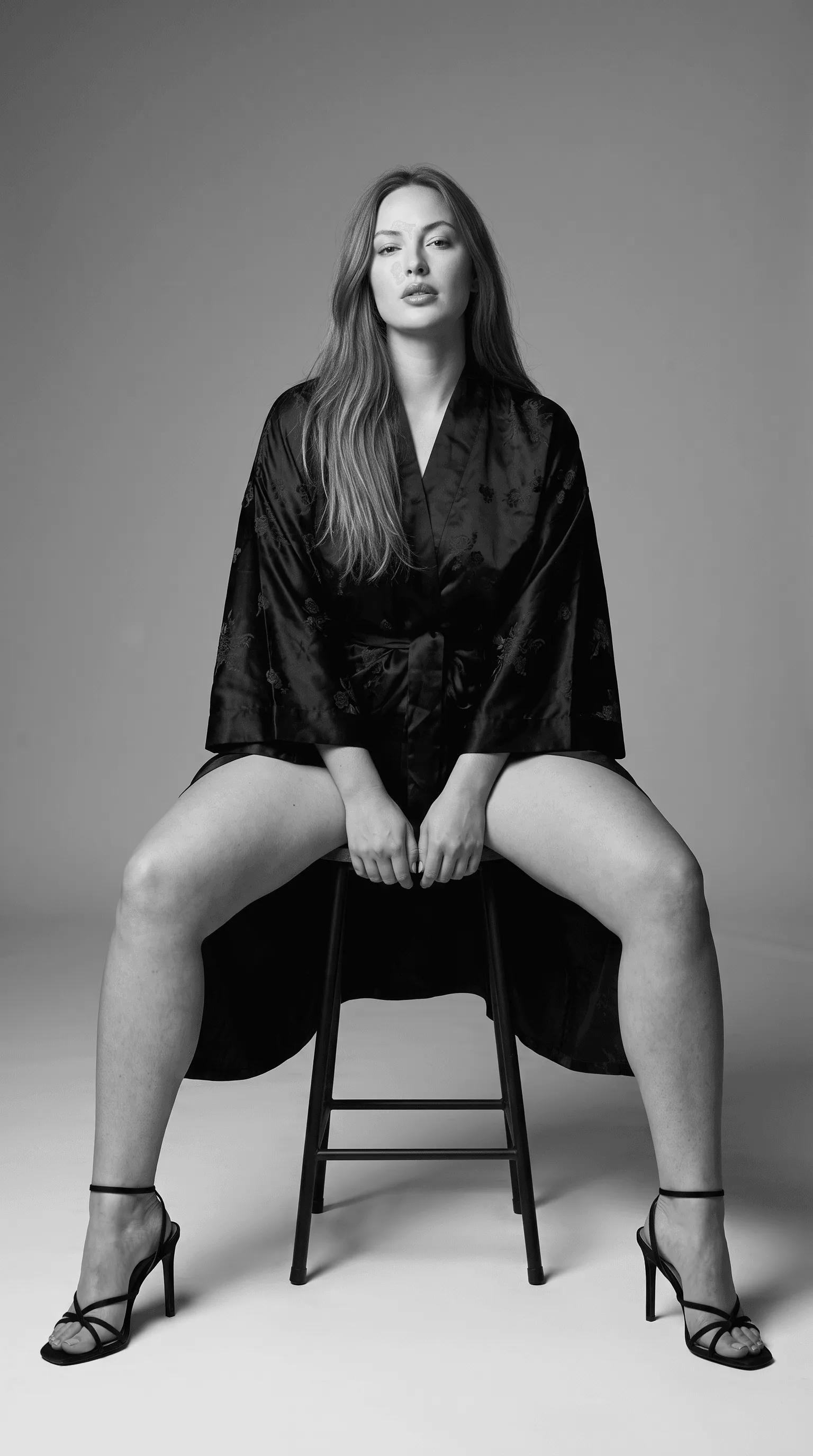 Monochrome Kimono Editorial 3 of 3