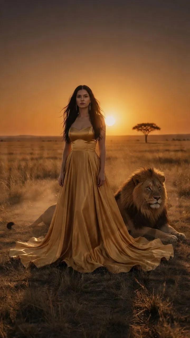 Lion Savannah Photoshoot 3 of 3