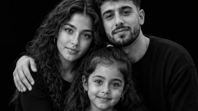 Everyone in frame