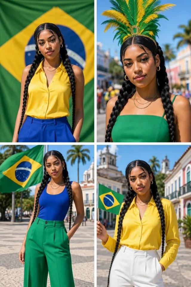 Brazil Independence Day Collage