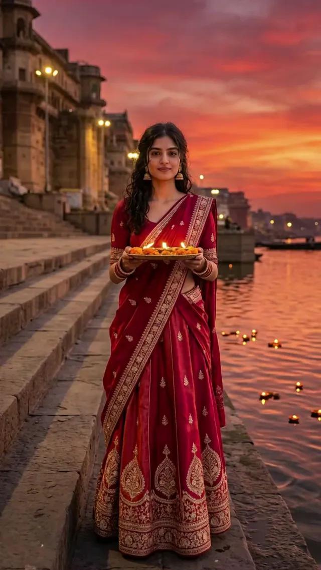Diwali Ghat Puja Celebration