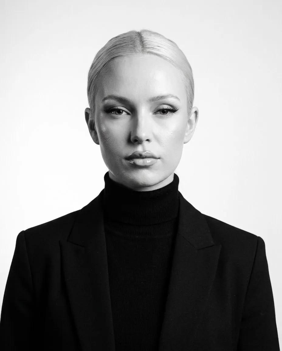 Black and White Headshot Carousel
