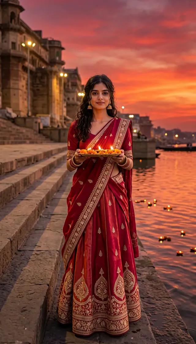 Diwali Ghat Puja Celebration